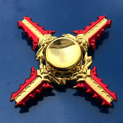 Colorful Figdet Spinner Zinc Alloy Smooth bearings Anime Game Hand Spinner Stress Relief Fingertip Gyro Toys For Adult Kids