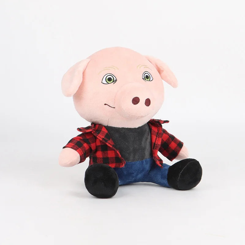 The Funny John Pork Stuffed Doll Funny Popular Video Peripheral Plush Doll Room Decoration Pillow Friends and Children Gift