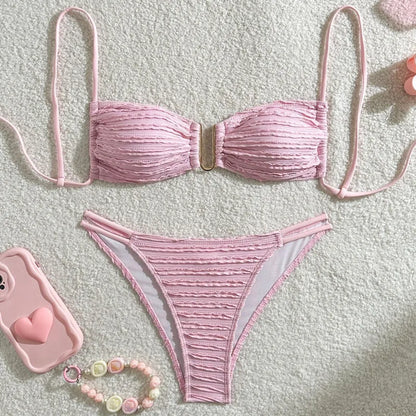 Summer Sexy Bikinis 2026 Women's Swimwear Female Swimsuit For Swim Wear Bathing Suits Brazilian Bikini Set Beachwear Pool Bather
