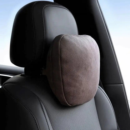 Luxury Car Headrest Pillow,Premium Neck Support Cushion for Mercedes S-Class, BMW,Breathable,Soft for Long Drive Comfort