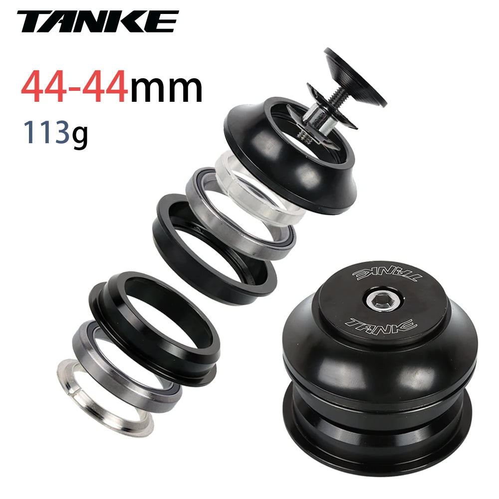 TANKE-MTB Bowl Group, Mountain Bike Aluminum Alloy Headset,Tapered Straight Fork Bearing,44-44mm/52/55/56mm,11/8 ",11/2",28.6mm