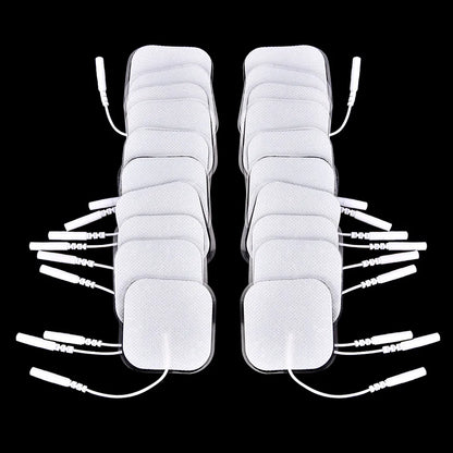 100P/50P 5x5cm Muscle Stimulator Electrode Pads Non-woven Fabric Self Adhesive Replacement Pads for Tens Digital Massage Machine