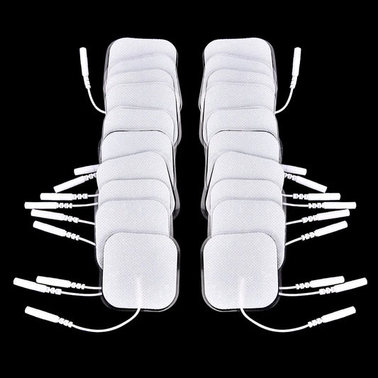 100P/50P 5x5cm Muscle Stimulator Electrode Pads Non-woven Fabric Self Adhesive Replacement Pads for Tens Digital Massage Machine