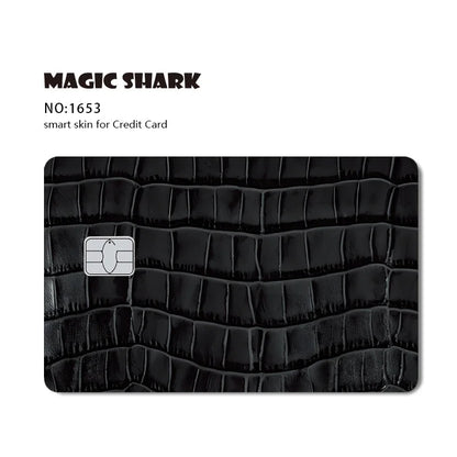 2025 New Magic Shark Anime Money Charge 404 Error ID Game Machine Film Skin Sticker for Debit Bank Credit Card