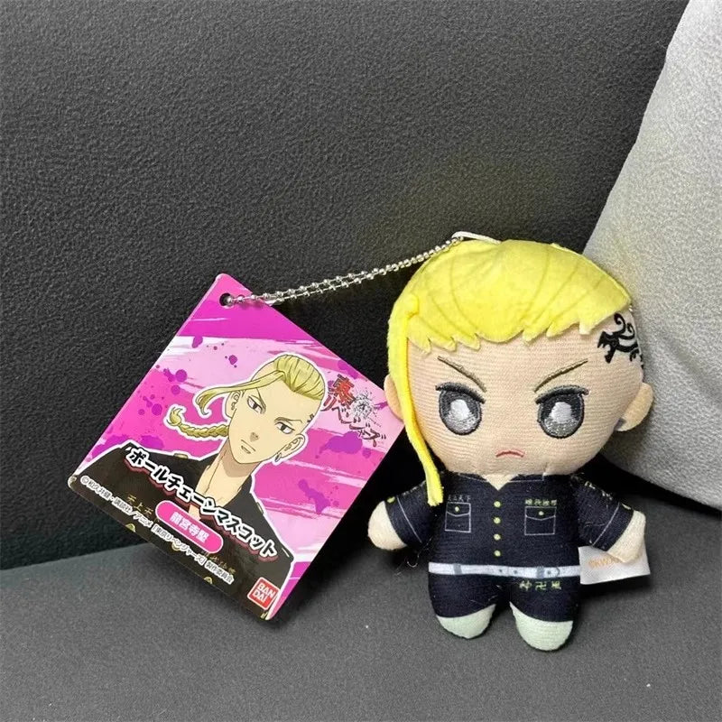 10cm Anime Plush Doll Toy Manjiro Sano Ryuguji Ken Habumiya Ichiho Venue Keisuke Matsuno Chidori Sankilon Stuffed Toy Pendant