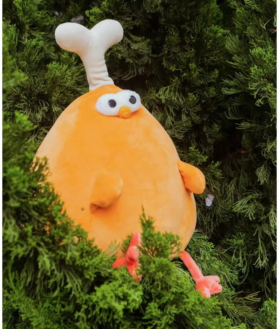 New Chicken&Leg Chicken Soft Gingerbread Chicken Dolls Decor Cartoon Simulation Fruit Animals Stuffed Toy Pillow Birthday Gifts