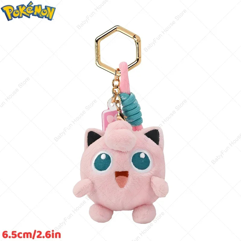 Original Pokemon Mimikyu Gengar Snorlax Umbreon Plush Toy Keychain Kawaii Espeon Jigglypuff Sprigatito Quaxly Peluche Dolls Gift