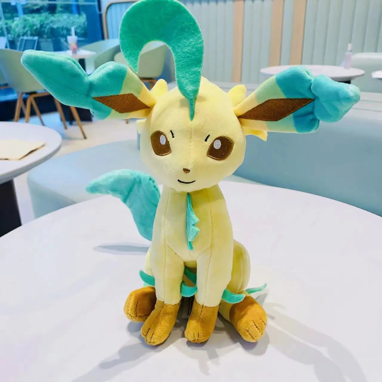 18-28cm Pokemon Plush Toy Grookey Sprigatito Oshawott Leafeon Espeon Morpeko Gonbe Mimikyu Anime Figure Peluche Toys