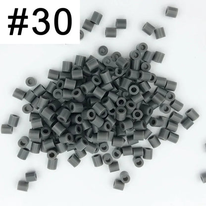 5mm 1000PCS  Black white gray blue green purple Hama Beads for Kids Iron Fuse Beads diy Puzzles Pixel Art Gift Children Toy
