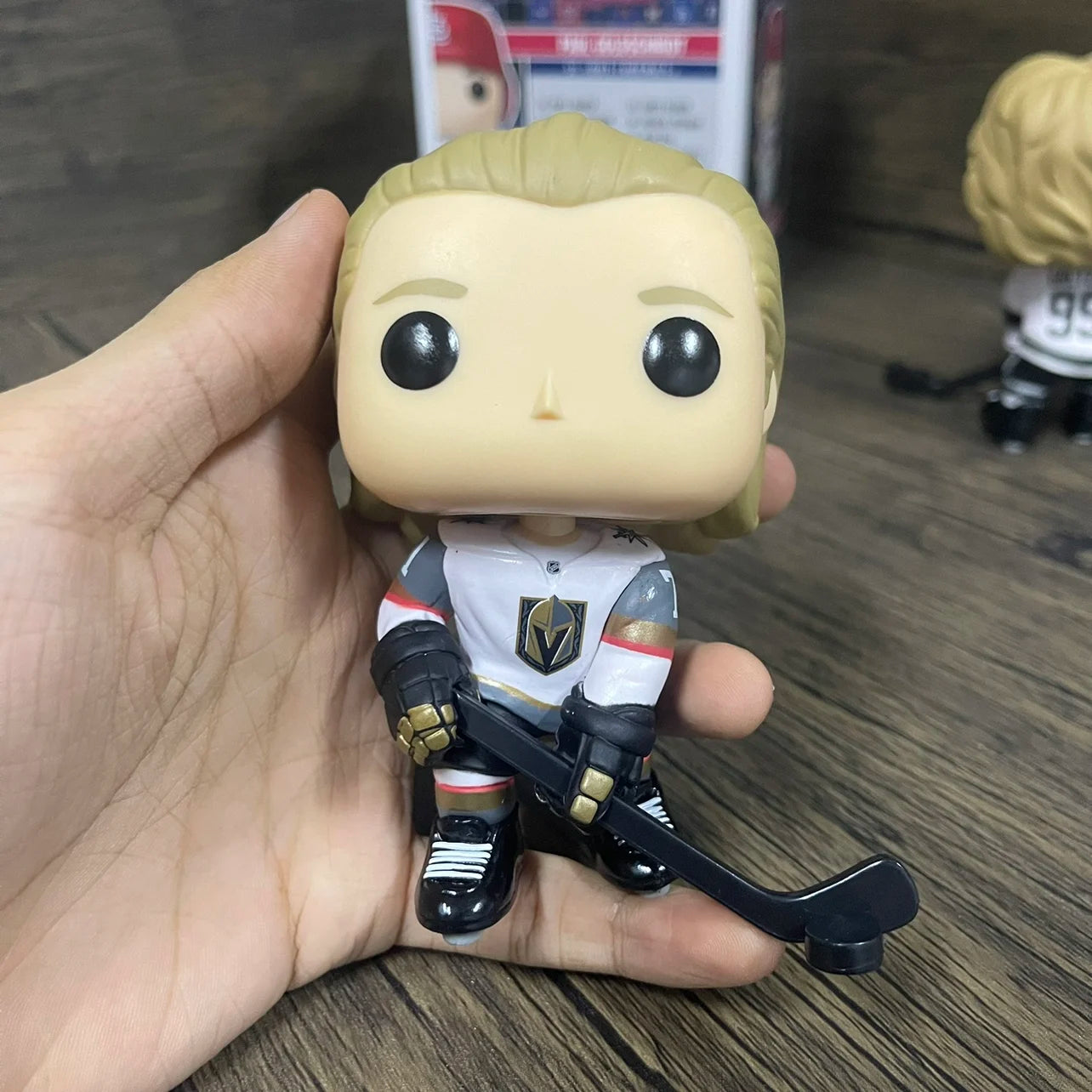 Baseballer Ice Hockey Star Athlete Action Figures Cute Cartoon Doll Desktop Ornament Gym Decoration Collectibles Toys Kids Gifts