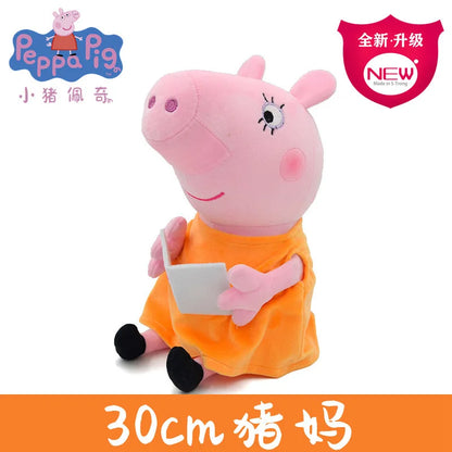 30cm Peppa Pig Plush Toys George Teddy Bear Mr Dinosaur Cute Cartoon Anime Figure Kawaii Stuffed Plush Toys Kids Christmas Gifts