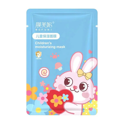 1/5/8 PCS Animal Character Face Masks Hydrating Spa Masks Sheet with Hyaluronic Acid, Skincare Party Facial Masks for Kids Teens