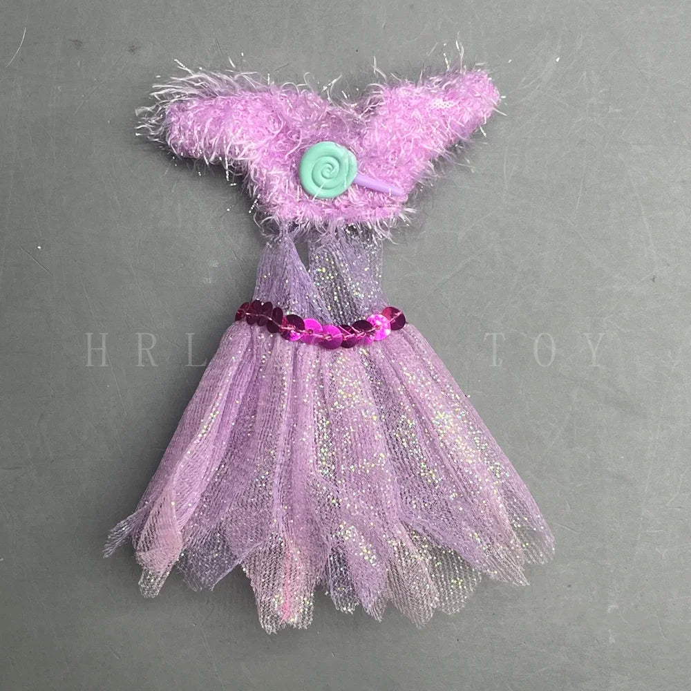 Original 24cm OMG Big Sister Doll Clothing Girl DIY Fashion Change Festival Gift Toy