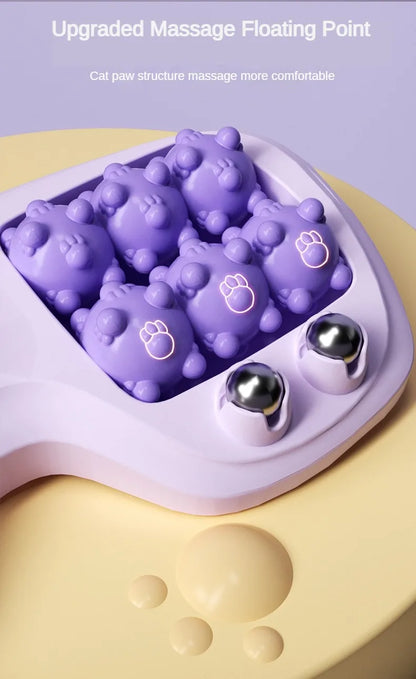 Foot Massager Roller Feet Acupressure Point Massage Plantar Fasciitis Pain Relief Relax Roller Trigger Point Reflexology Tool