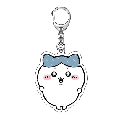 Chiikawa Pendant Anime Comic Acrylic Peripheral Keychain Hachiware Usagi Cute Pendant Bag Hanging Decoration Decoration