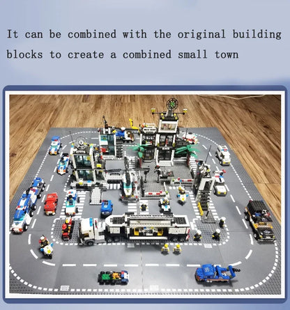 32X32 Dots Styles Classic Building Block Base Plate City View Traffic Road Figures Construction Toys Bricks Plastic Baseplates