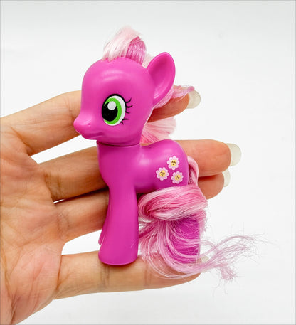 Original Hasbro My Little Pony Anime Figures Cute Twilight Sparkle Rainbow Fluttershy Pinkie Pie Rarity Collect Model Toy Gift