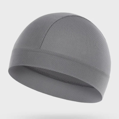 Summer Thin Breathable Mesh Skull Beanie Cap Sweat Absorbent Sport Cap Under Helmet Liner Moisture Wicking Quick Dry Cycling Hat