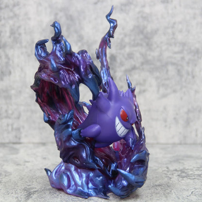 18cm Pokemon Gengar Figure Anime Action Model Collectible Statue for Display Halloween Christmas Birthday Gift Desktop Deco Doll