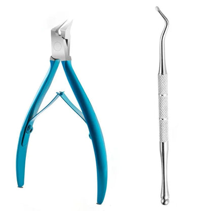 Culticle Nipper Nail Clipper Ingrown Thick Toenails Trimmer Professional Podiatrist Toenail Nipper With Stainless Steel