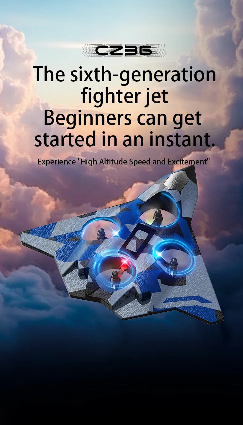 Remote Control Airplane Fall Resistant Plane Toys for Boys Kids CZ01 CZ63