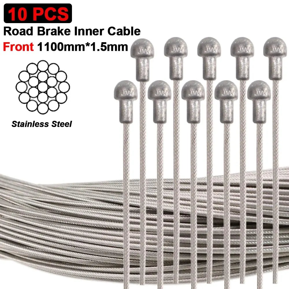Bike Shifter Brake Cable Stainless Steel Inner Cable MTB Road Bike Front Rear Derailleur Shift Brake Cable Set