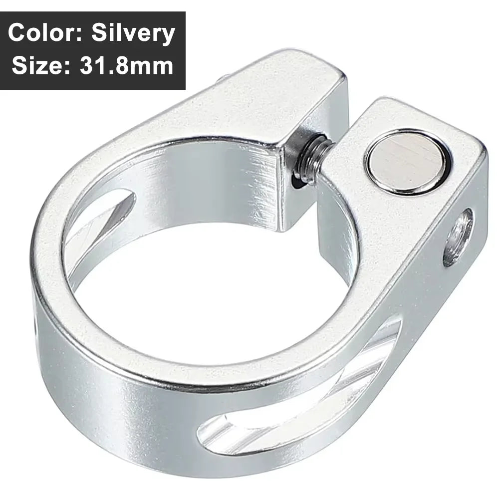 Cycles Bike Tube Clip Saddle Fixed Bicycle Accessories Aluminum Alloy 28.6/31.8/34.9mm Bike Parts Seatposts Clamp