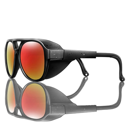 Vintage Unisex Sunglasses Road Bike Goggles Windproof Sport Glasses UV400 for Men Women Cycling Baseball Softball Punk Eyewear