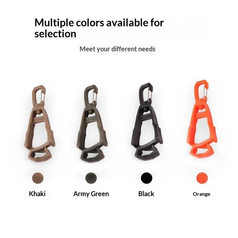 Outdoor Protective Gloves Clip Hanger Multi-purpose Safety Work Gloves Holder Anti-drop Glove Belt Clamp for Worker Construction