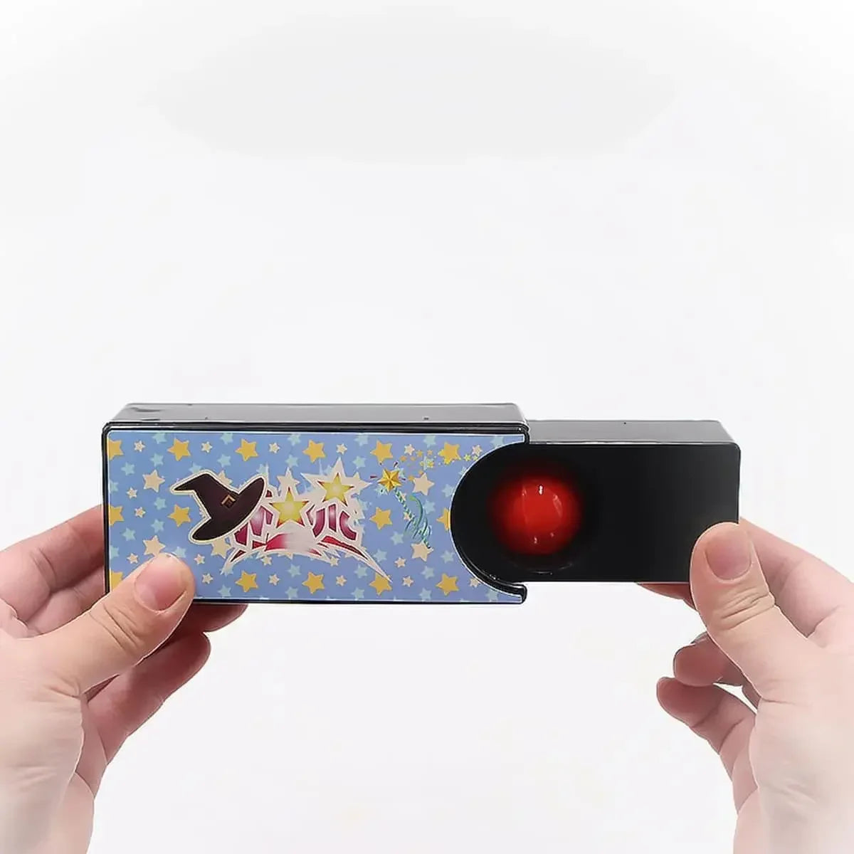 3pcs New Funny Gadgets Kids Toys Changeable Magic Box Turning the Red into the Blue Ball Props Tricks Classic