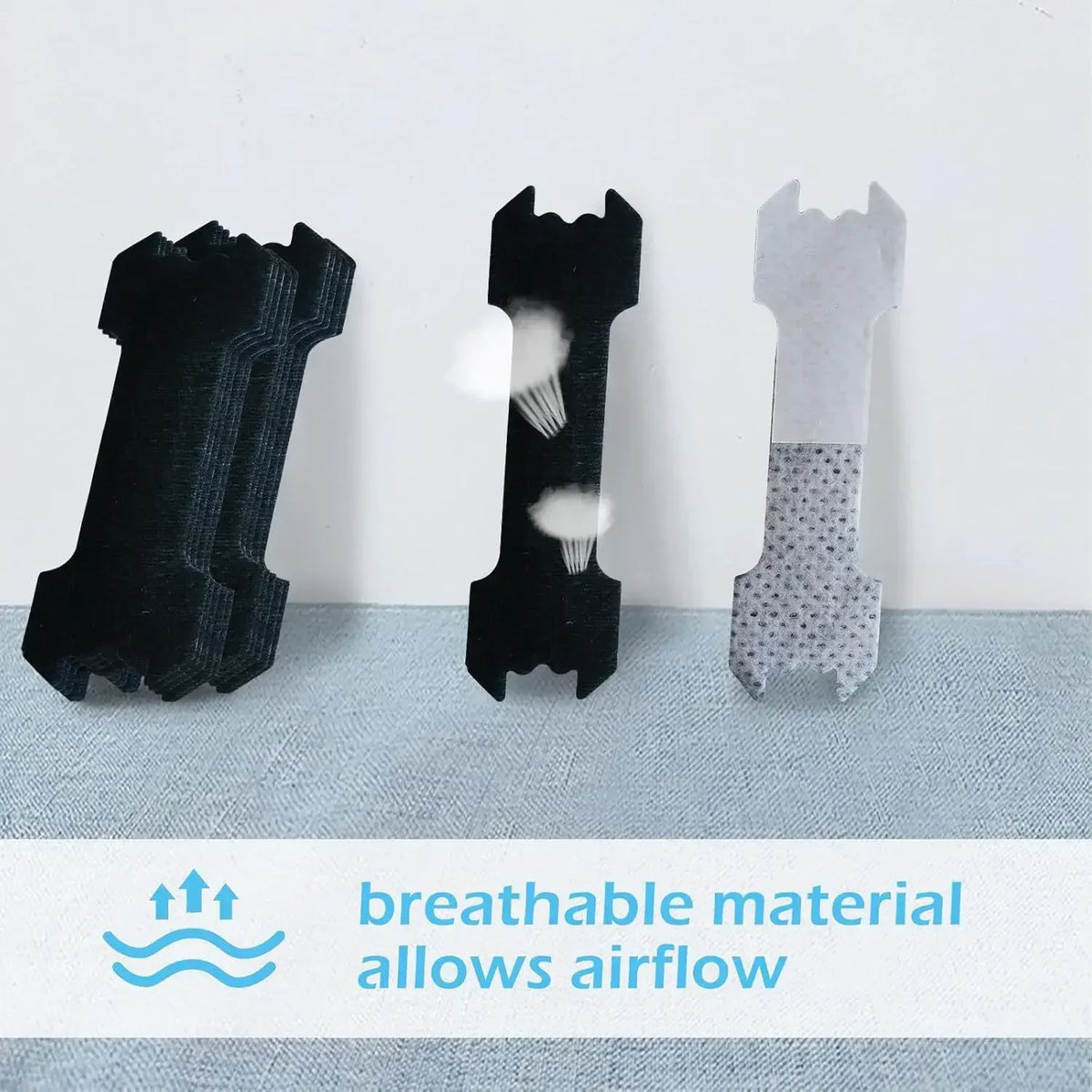 30PCS Enhanced Adhesion Sports Nasal Strips Breathable Comfortable Design Sleep Aid Non-Invasive Anti Snoring Nose Patch