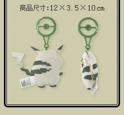 Genuine PokéMon Center PokéMon 30th Anniversary Original Pixel Style Plush Toy Stuffed Doll Anime Fans Collection Toy Gift