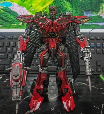 IN STOCK BPF New 21cm Robot Tank Model Toys Cool Transformation Anime Action Figures Aircraft Car Movie Kids Gift SS38 6022A