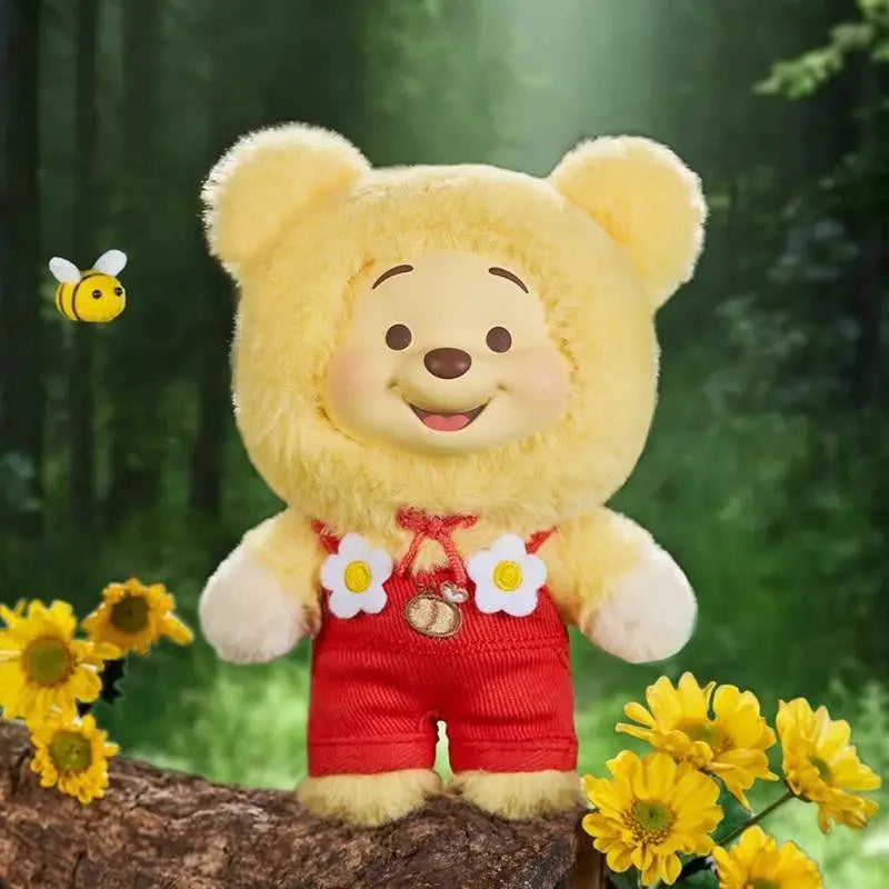 2026 New Winnie The Pooh Candy Series Blind Box,Cute Vinyl Face Pendant Pupu Bear Doll Fashion Trend Toy Christmas Gifts