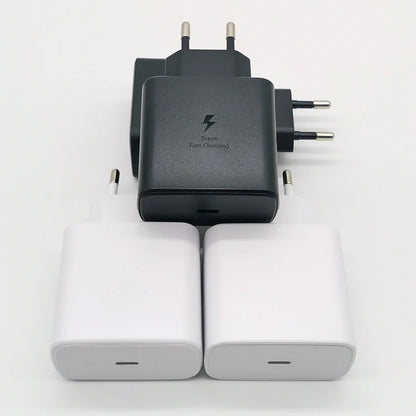 Samsung 45w Charger Super Fast Charge Adapter 1.8M Type C For Galaxy S24 S23 S22 S21 S20 Note 20 Ultra 10 Z Flip Fold 6 5 4 3 2