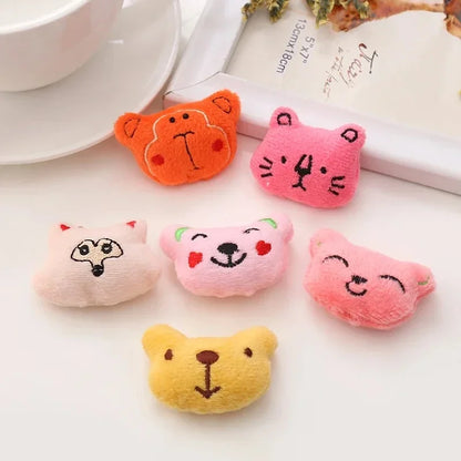 20/40pc Cute Animal Plush Doll Cartoon Rabbit Bear Stuffed Toy Soft Plush Toy Mini Claw Machine Doll Accessories Toy Girl Gift