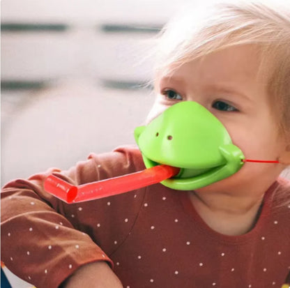Frog Lizard Mask Wagging Tongue Lick Cards Board Games for Children Family Party Toys Antistress Funny Desktop Puzzle Game Toys