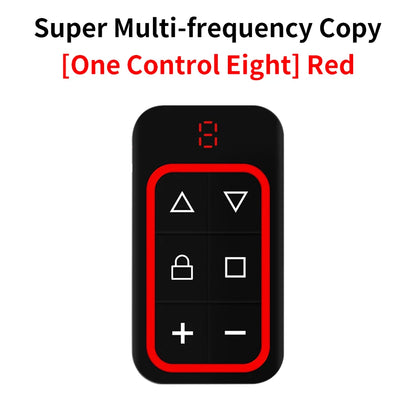 Universal Garage Remote Control Gate Key Duplicator Clone Multi-frequency Garage Door Controller 8 Channels 300-915Mhz 433Mhz