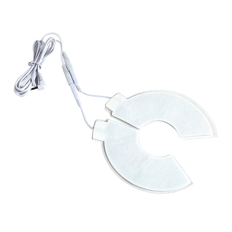Breast Electrode Pads with 2.0mm Chest Adhesive Patches Muscle Stimulator for Breast Massage Tens Acupuncture Accessories