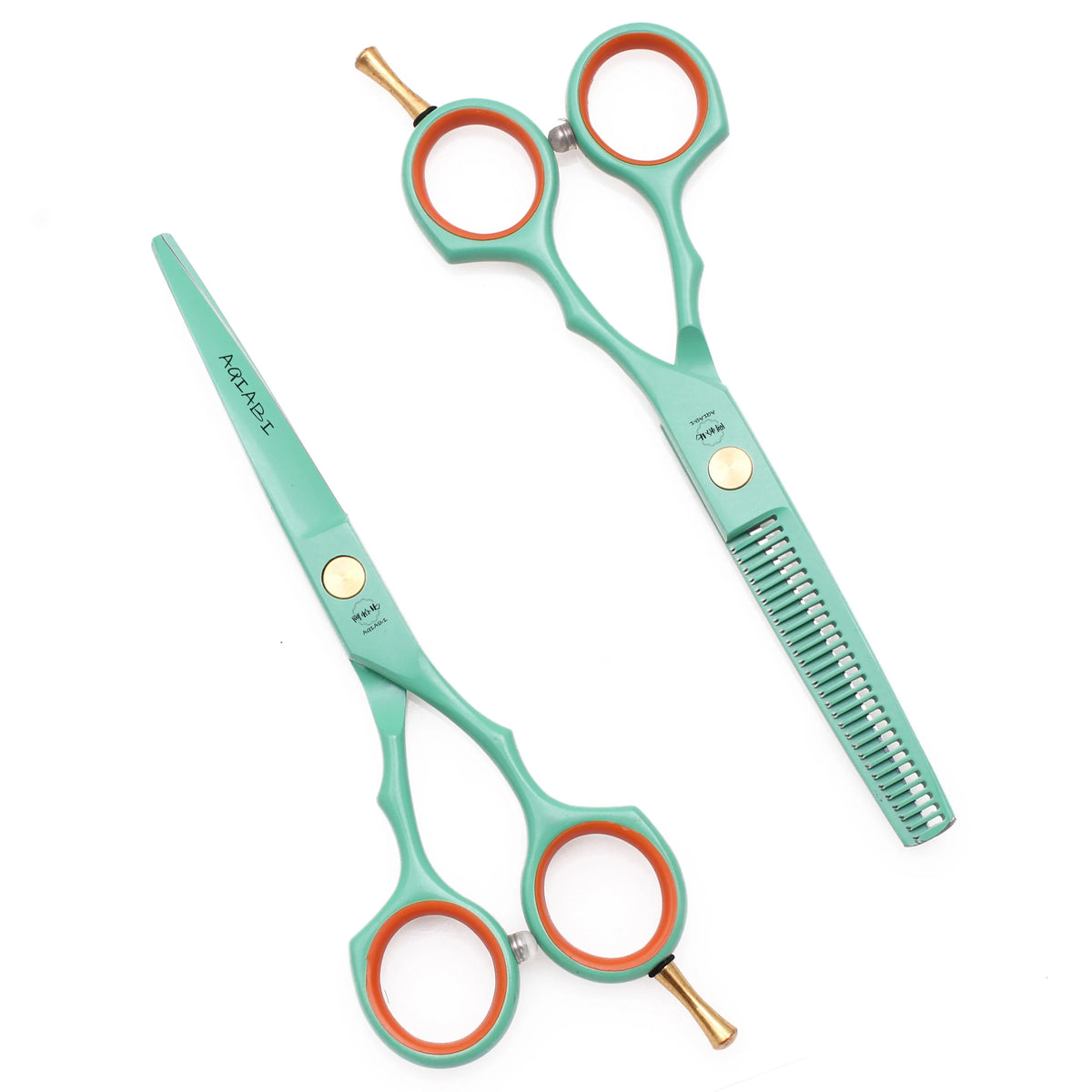 5.5'' Professional Hairdressing Hair Scissors 440C Cutting Shears Thinning Razor Comb Set Salon Barber Home Dropshipping A1104