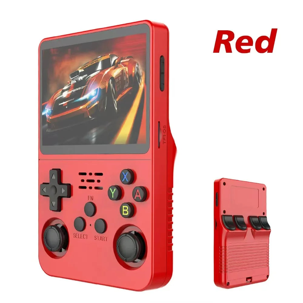 R36S Retro Handheld Video Game Console Linux System 3.5 Inch IPS Screen Portable Pocket Video Player R35S 128GB Games