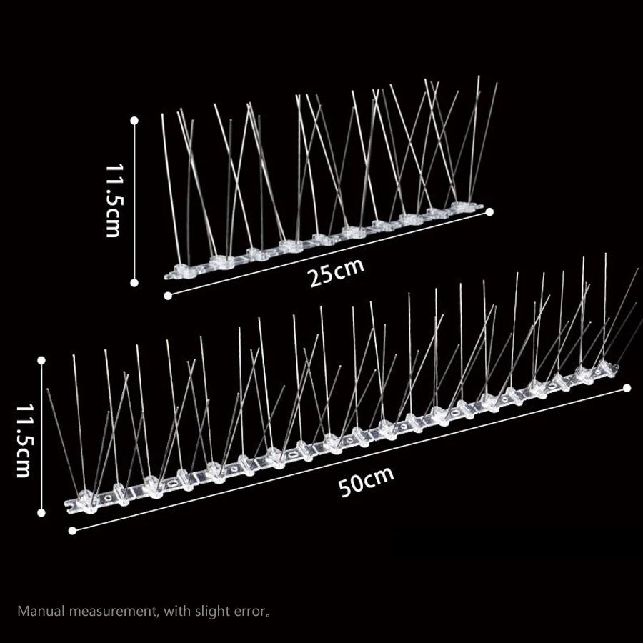 Bird Spikes Repellent Supplies Scarecaper Pigeons Animal Repeller Deterrent Amazes Birds Anti Outdoor Pest Control Products Home