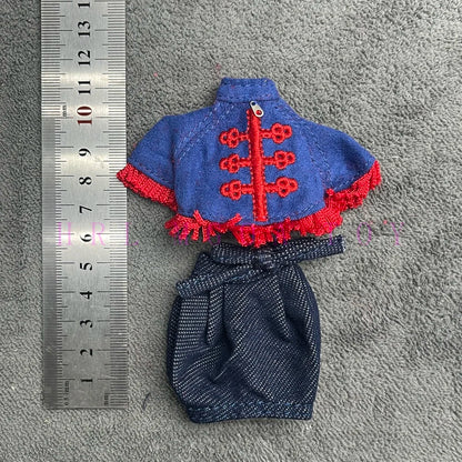 Original 24cm OMG Big Sister Doll Clothing Girl DIY Fashion Change Festival Gift Toy
