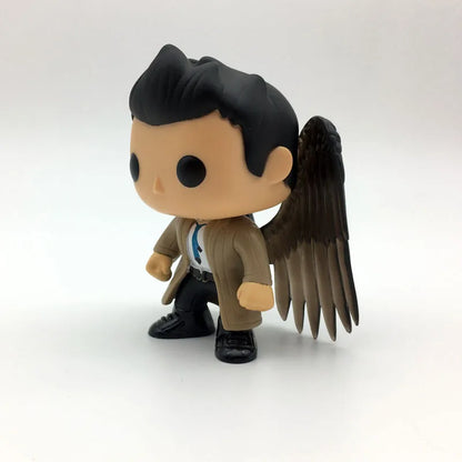 Supernatural SPN Character Castiel & Dean Action Figure Toys 10cm