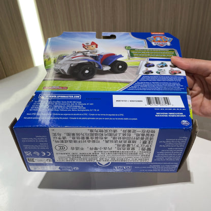 Genuine Paw patrol Dino Rescue Rex Ryder Everest Rescue Vehicle with Collectible Action Figure Patrulla Canina Children TOY Gift