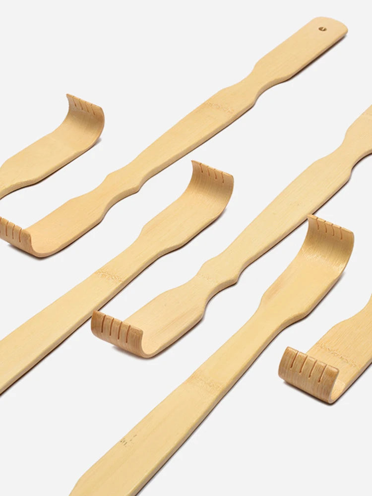 Bamboo Made Itching And Scratching Device Home Massage Anti Itch And Back Scratching Device Scratching Rake Massage Stick
