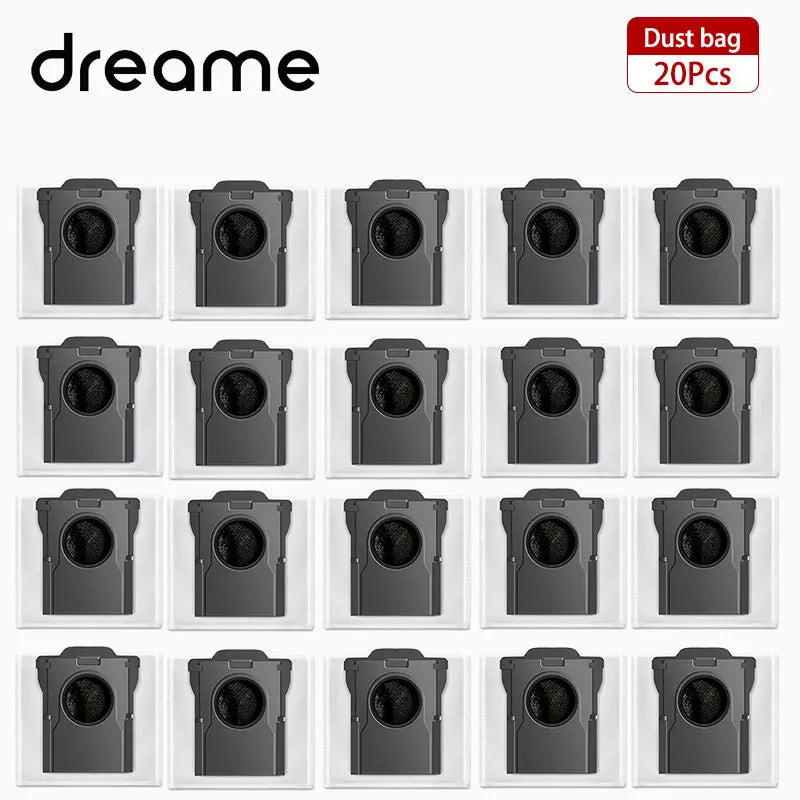 Dreame L40 Ultra / X40 Ultra Robot Vacuum Accessories Dust Bags Mop Main Side Brushes Cloths HEPA Filters Spare Parts