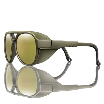 Vintage Unisex Sunglasses Road Bike Goggles Windproof Sport Glasses UV400 for Men Women Cycling Baseball Softball Punk Eyewear