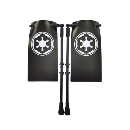 Brick Parts Headgear Clone Soldier Cape Lightsaber Flag Helmet Holes Plain Classic Piece Building Block Toy Accessory Bricklink