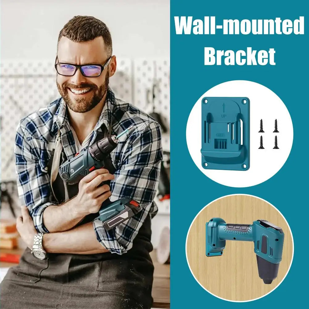 1/3 PCS Electric Tool Holder Dock Mount Storage Rack For Makita 18V Tool Holder Drill Holder Slots Stand